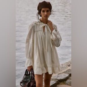 Free People 5 O’Clock Tea Time Mini Dress Size M